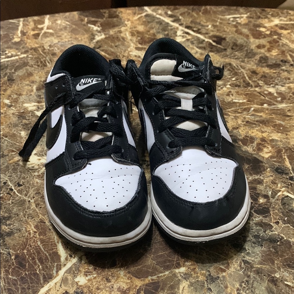 Nike Kids Black and White Sneakers